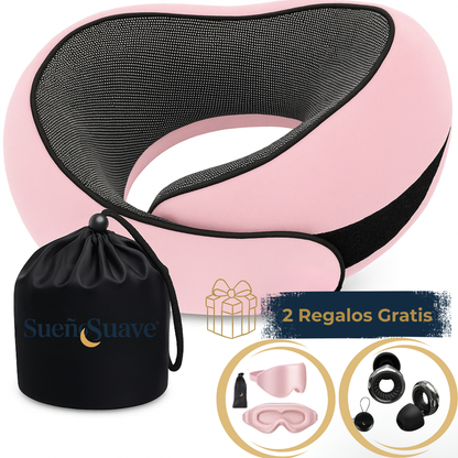 Cojín de Viaje Sueño Suave®  Elimina el Dolor de Cuello