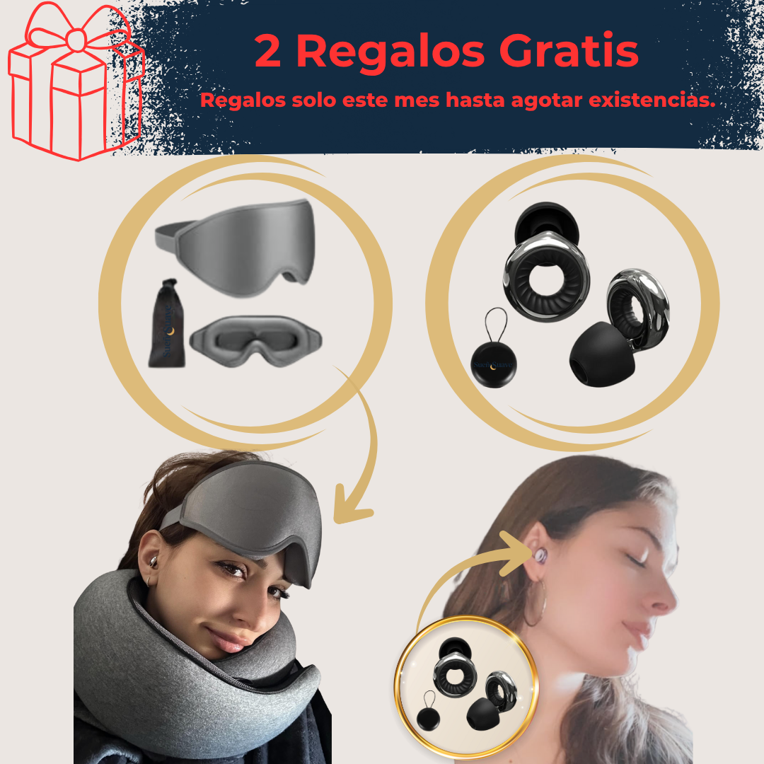 Cojín de Viaje Sueño Suave®  Elimina el Dolor de Cuello